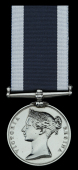 Royal Navy L.S. & G.C., V.R., narrow suspension, impressed naming (Chas. Withall, Ldg. Stoker, H.M.S. Victory.) good...