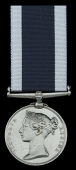 Royal Navy L.S. & G.C., V.R., narrow suspension, impressed naming (I. A. Carr, P.O. 1st Cl., H.M.S. Rodney.) contact...