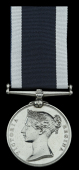 Royal Navy L.S. & G.C., V.R., narrow suspension, impressed naming (Geo E. Bradshaw, Eng. Rm. Artifr., H.M.S....
