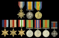 Three: Private G. H. M. Fendt, Duke of Cornwall’s Light Infantry
1914-15 Star (9279 Pte. G. H. M. Fendt. D. of...