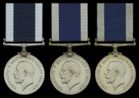 Royal Navy L.S. & G.C., G.V.R., 3rd issue, coinage head (3), (L.13996 S. T. Farley. O.C.1. H.M.S. Amphion.; K.35552...