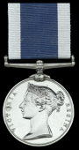 Royal Navy L.S. & G.C., V.R., narrow suspension, impressed naming (E. R. Kestell, A.B., H.M.S. Britannia) good very...