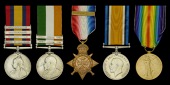 Five: Bugler T. Williams, Oxfordshire Light Infantry, later Oxfordshire and Buckinghamshire Light...