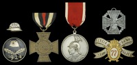 Germany, Imperial, War Honour Cross 1914-18, non-combatant’s issue, without swords; together with a 1924 Stalhelm...