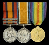 Three: Corporal W. Brown, Oxfordshire and Buckinghamshire Light Infantry, late Wiltshire Regiment

Queen’s South...