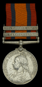 Queen’s South Africa 1899-1902, 2 clasps, Cape Colony, Orange Free State (4427 Pte. A. Huckins. 1/Oxfd. L.I.)...