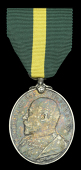 Territorial Force Efficiency Medal, E.VII.R. (2898 Cpl. A. J. Davis. 4/O. & B.L.I.) toned, extremely fine	 £60-£80