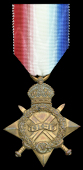 The 1914-15 Star awarded to Lieutenant-Colonel R. G. H. Hughes, who served as Commanding Officer of the Oxfordshire...