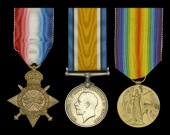 Three: Captain J. N. Treble, Oxfordshire and Buckinghamshire Light Infantry, who was killed in action during an...