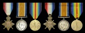 Three: Private H. Winterbourne, Oxfordshire and Buckinghamshire Light Infantry
1914-15 Star (9003 Pte. H....