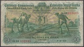 Currency Commission, Northern Bank Ltd, £1, 7 January 1931, serial number 04EA 032845, Brennan and Stewart...