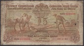 Currency Commission, Northern Bank Ltd, £5, 21 January 1931, serial number 01EK 029890, Brennan and Stewart...