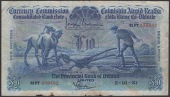 Currency Commission, Provincial Bank, £10, 2 October 1931, serial number 01PT 030862, Brennan and Forde signatures,...
