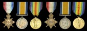 Three: Private C. W. Garner, Oxfordshire and Buckinghamshire Light Infantry
1914-15 Star (13512 Pte. C. W. Garner....