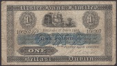 Ulster Bank Limited, £1, 1 December 1921, serial number 106207, manuscript Reid signature, original very good to...