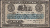 Ulster Bank Limited, £1, 1 March 1926, serial number 1060785, Gore signature, original paper, a relatively clean...