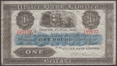 Ulster Bank Limited, £1, 1 June 1929, serial number 182177, manuscript Irvine signature, clean and original paper,...