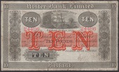 Ulster Bank Limited, £10, 1 May 1933, serial number 24486, manuscript Gore signature, some edge splits, about...