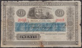 Ulster Bank Limited, £20, 1 June 1929, serial number 2015, manuscript Gore signature, original paper, small amount...