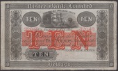 Ulster Bank Limited, £10, 1 May 1936, serial number 32048, manuscript Lester signature, one 5mm tear in top margin,...