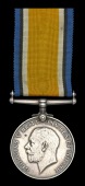 British War Medal 1914-20 (Ludwig. Fmn. Nigerian Marine) good very fine and rare	 £60-£80