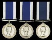 Royal Navy L.S. & G.C., E.II.R., 1st issue (MX. 59299 A. H. Phillips. P.O. Ck.(S). H.M.S. Illustrious) official...