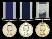 Royal Navy L.S. & G.C., E.II.R., 2nd issue (3), (R.M. 14039 R. S. Clark. Mne. R.M.; MX. 909273 K. A. J. Clark. CK....