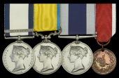 Four: Captain of the Forecastle James Constant, Royal Navy 

Naval General Service 1793-1840, 1 clasp, Syria...