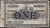 Northern Banking Company Limited, £1, 1 September 1908, serial number V69430, Edwards signature, minor rust on both...