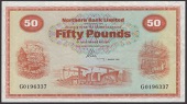 Northern Bank Limited, £50, 1 March 1981, serial number G0196337, Ervin signature, original good very fine
PMI NR...