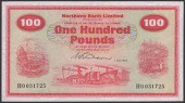 Northern Bank Limited, £100, 1 July 1970, serial number H0031725, Wilson signature, original paper, good very fine...