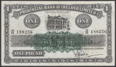 Provincial Bank of Ireland Ltd, £1, 1 June 1934, serial number N/B 188256, Forde signature, lightly pressed, tiny...
