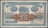 Provincial Bank of Ireland Ltd, £5, 5 May 1936, serial number N082988, Forde signature, original good fine, scarce...
