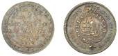 Nottinghamshire, Mansfield, Edward Dawson, ‘Morgan’s’ mule Shilling, 1812, payable by e dawson mansfield w...
