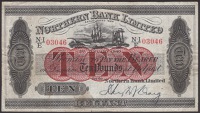 Northern Bank Limited, £10, 1 January 1940, serial number N-I/E 03046, Craig signature, original paper, about very...
