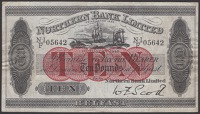 Northern Bank Limited, £10, 1 August 1940, serial number N-I/F 05642, Scott signature, original very fine
PMI NR...