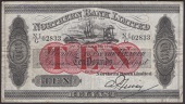 Northern Bank Limited, £10, 1 September 1940, serial number N-I/G 02833, Tibbey signature, original very fine
PMI...