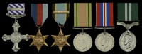 A good Second War Mosquito Pilot’s D.F.C. and Second Award Bar group of six awarded to Squadron Leader L. W. H....