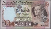 Provincial Bank of Ireland Ltd, £10, 1 January 1977, serial number RN000312, McClay signature, very nice original...