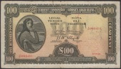 Currency Commission, Irish Free State, £100, 10 September 1928, serial number Z/01 003431, Brennan and McElligott...