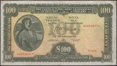 Central Bank of Ireland, £100, 21 April 1954, serial number 01Z 036575, McElligott and Redmond signatures, multiple...
