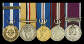 Five: Lieutenant-Colonel J. S. Smith, Royal Electrical and Mechanical Engineers

N.A.T.O. Medal 1994, 1 clasp,...