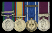 Four: Staff Sergeant J. M. Stewart, Royal Electrical and Mechanical Engineers

General Service 1962-2007, 1 clasp,...