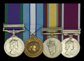 Four: Sergeant P. J. McLaughlin, Royal Electrical and Mechanical Engineers

General Service 1962-2007, 1 clasp,...