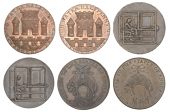 SOMERSET, Bridgwater, James Holloway & Son, Halfpenny, 1794, 10.16g/6h (DH 86), mule Halfpenny by Lutwyche, 9.87g/6h...