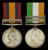 Pair: Private J. Griffiths, King’s Royal Rifle Corps

Queen’s South Africa 1899-1902, 1 clasp, Belfast (7194...