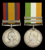 Pair: Corporal C. Austin, Oxfordshire Light Infantry

Queen’s South Africa 1899-1902, 1 clasp, Transvaal (3964...