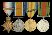 Four: Private A. Martin, 3rd Hussars

1914 Star, with copy clasp (295 Pte. A. Martin. 3/Hrs.); British War and...
