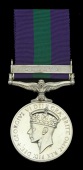 General Service 1918-62, 1 clasp, Malaya, G.VI.R. (22276113 Cfn. E. A. Bissell. R.E.M.E) good very fine	 £80-£100