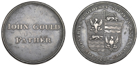 YORKSHIRE, Beverley, The Beverley Brotherly Society, copper, 1776, arms, rev. iohn gould father, 36mm, 20.85g (W...